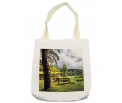 Stourhead Cloudy Scene Tote Bag