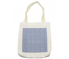 Hibiscus Flowers on Squares Tote Bag