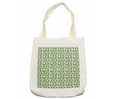 Spots and Island Leaves Flora Tote Bag