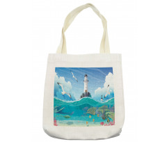 Watchtower Seagulls Tote Bag