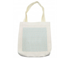 Geometric Boats Flags Tote Bag