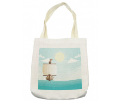 Sailboat in the Ocean Tote Bag