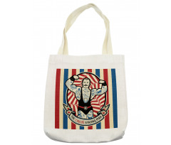 Vintage Circus Star Tote Bag