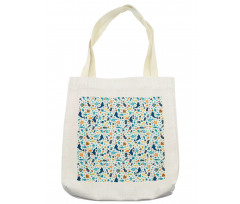 Dolphin Star Jellyfish Shells Tote Bag