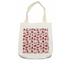 Ocean Creatures Blots Tote Bag