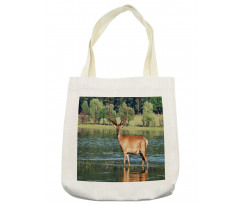 Mountain Animal in Water Tote Bag