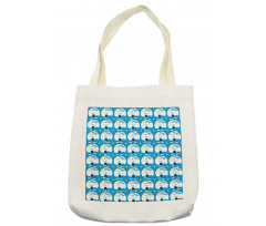 Sunrays Waves Clouds Circles Tote Bag