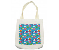 Flying Birds Clouds Spirit Tote Bag