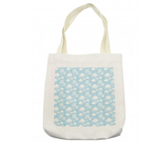 Rhythmic Clouds Graphic Tote Bag