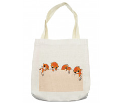 Banner with Little Kitties Tote Bag