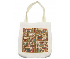 Nerd Bohem Cat Kitten Tote Bag