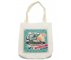 Vintage Auto Repair Art Tote Bag