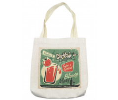 Nostalgic Bar Poster Tote Bag