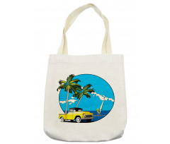 Nostalgic Chevy Car Tote Bag