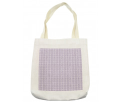 Monotone Striped Triangles Tote Bag