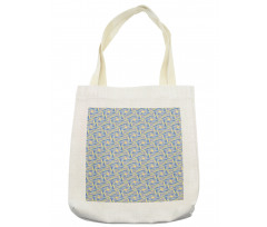 Pastel Contemporary Shapes Tote Bag