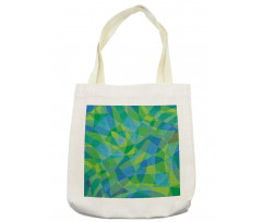 Mosaic in Nature Colors Tote Bag