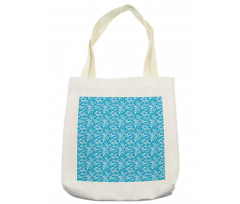 Monochrome Triangle Mosaic Tote Bag