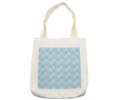 Flamingo and Swan Floats Tote Bag