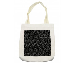 Monochrome Random Shades Tote Bag