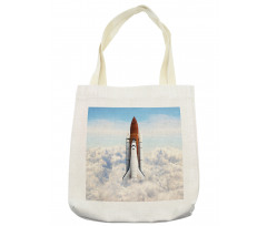 Spaceman Planet Tote Bag