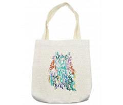 Feathers Eyes Vision Tote Bag