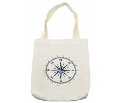 Monochromatic Windrose Art Tote Bag