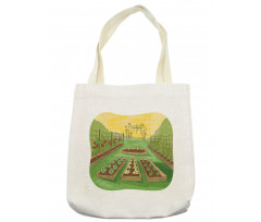 Garden of Fruits Vegetables Tote Bag