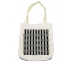 Modern Concentric Squares Tote Bag