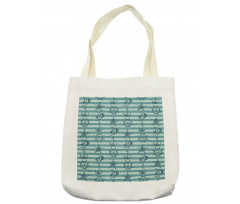 Ship Wheel Anchor Tote Bag