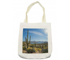 Cactus on the Valley Tote Bag