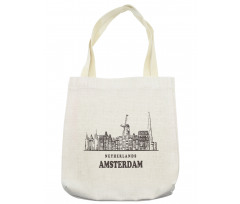 Netherlands City Skyline Tote Bag