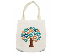 Innovation Gears Tree Tote Bag