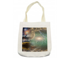 Eagle Thunder Clouds Tote Bag