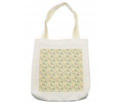 Hand Drawn Botany Items Tote Bag