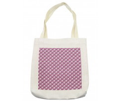 Graphic Flowers Clutter Tote Bag