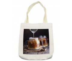 Iced Drink Milk Mason Jars Tote Bag