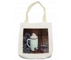 Hot Cocoa with Whipped Cream Tote Bag