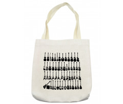 Various Monotone Elements Tote Bag