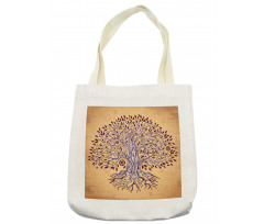 Vintage Swirls Tote Bag