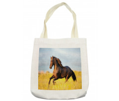 Meadow Mystery Horse Tote Bag