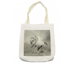 Horse Freedom Theme Tote Bag