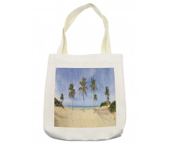 Cuban Beach Panorama Tote Bag