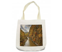 River Autumn Colors Tote Bag