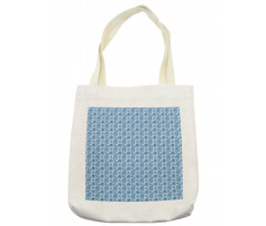 Ethnic Design Flowers Tote Bag