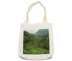 Rice Paddies Tote Bag