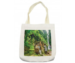 Waterfall Rainforest Tote Bag