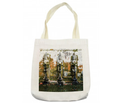 Building in Balinese Asia Tote Bag