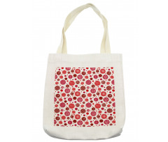 Circles Snowflake Motifs Tote Bag