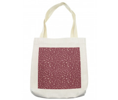 Chaotically Arranged Dots Tote Bag